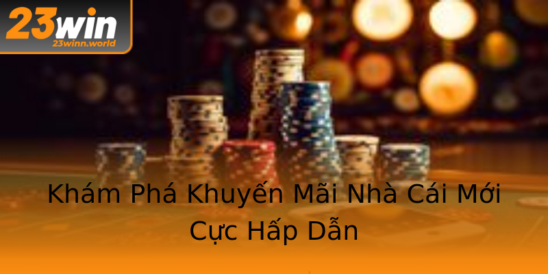 Khám Phá Khuyến Mãi Nhà Cái Mới Cực Hấp Dẫn Khám Phá Khuyến Mãi Nhà Cái Mới Cực Hấp Dẫn