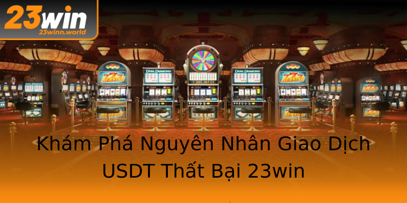 Khám Phá Nguyên Nhân Giao Dịch USDT Thất Bại 23win Khám Phá Nguyên Nhân Giao Dịch USDT Thất Bại 23win