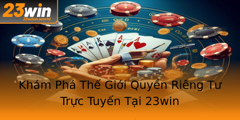 Khám Phá Thế Giới Quyền Riêng Tư Trực Tuyến Tại 23win Khám Phá Thế Giới Quyền Riêng Tư Trực Tuyến Tại 23win