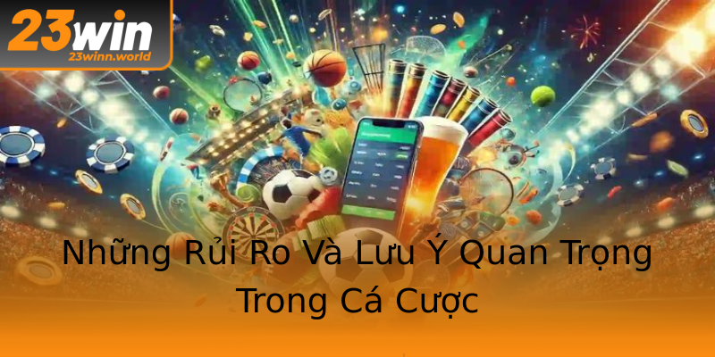 Những Rủi Ro Và Lưu Ý Quan Trọng Trong Cá Cược Những Rủi Ro Và Lưu Ý Quan Trọng Trong Cá Cược