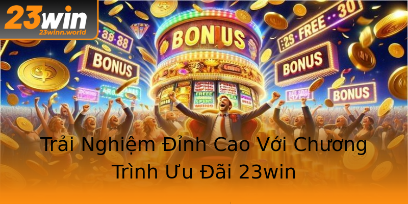 Trải Nghiệm Đỉnh Cao Với Chương Trình Ưu Đãi 23win Trải Nghiệm Đỉnh Cao Với Chương Trình Ưu Đãi 23win